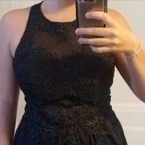 Black ballgown size 10